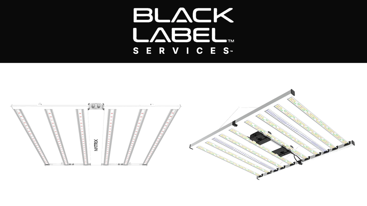 BLACK LABEL Services - spectrum-tunable LED fixtures with far-red and UV channels