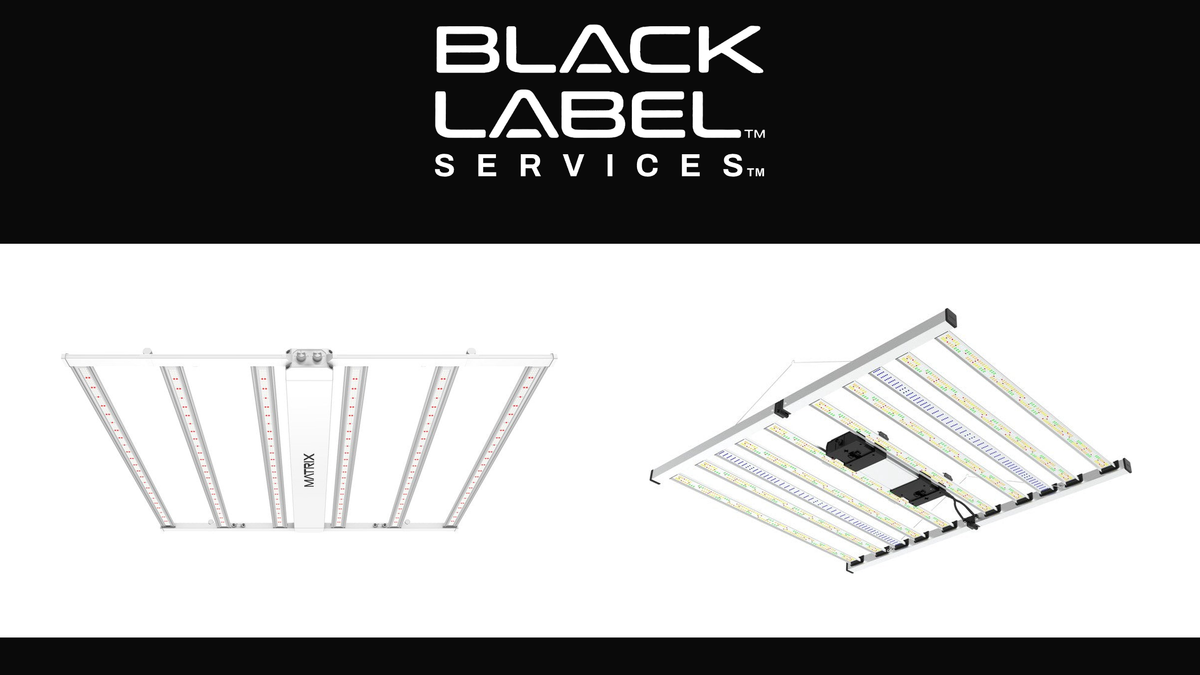 BLACK LABEL Services - spectrum-tunable LED fixtures with far-red and UV channels