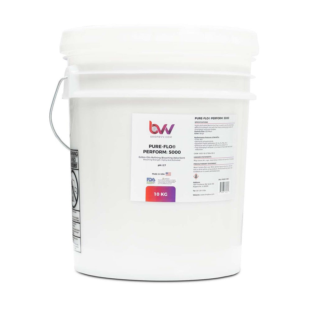 Pure - Flo® Perform 5000 Highly Acid Activated Bleaching & Decolorizing Bentonite for Edible Oils *FDA - GRAS - Black Label Supply llc