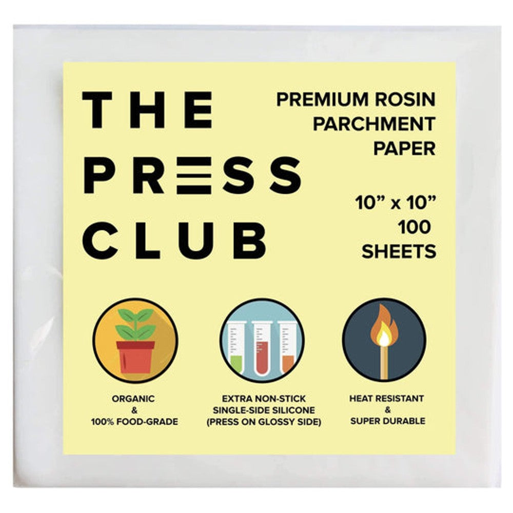 THE PRESS CLUB PARCHMENT – 10" x 10" PARCHMENT (100 Sheets) – Parchment