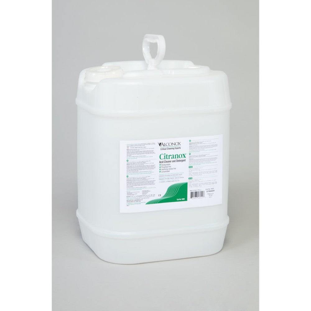 Citranox® Acid Cleaner and Detergent – Citranox 5 Gallon Jerrycan (19 L) – Cleaning Solvents