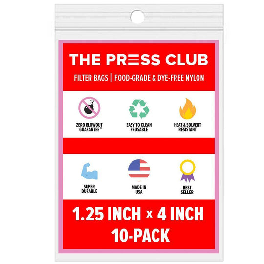 THE PRESS CLUB 1.25" x 4" ROSIN BAGS