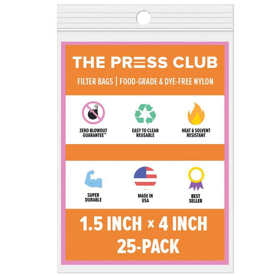 THE PRESS CLUB 1.5" x 4" ROSIN BAGS