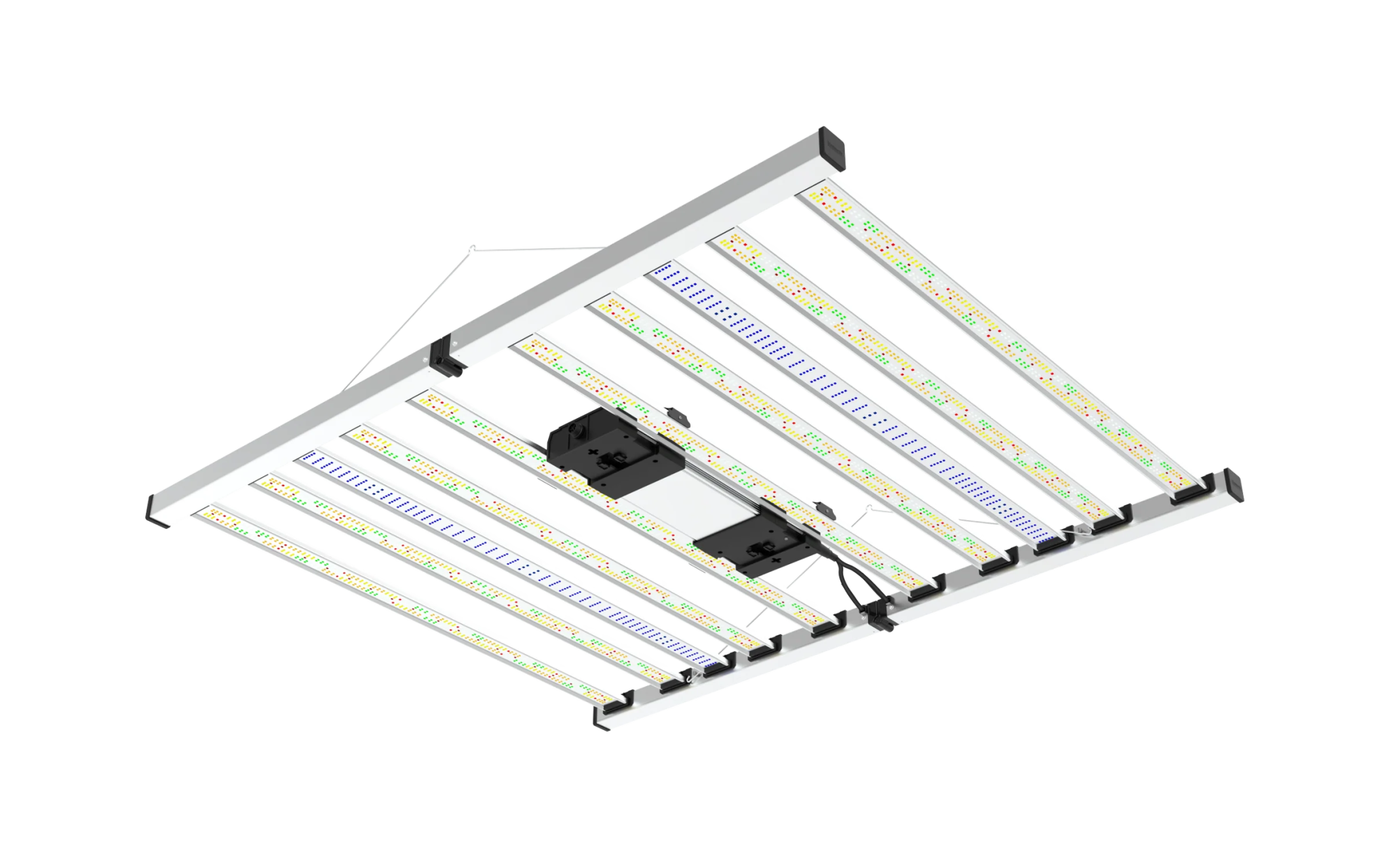 10 Bar 930w - Mint White - Three Channel UV Spectrum Enhancing Led Grow - Black Label Supply llc