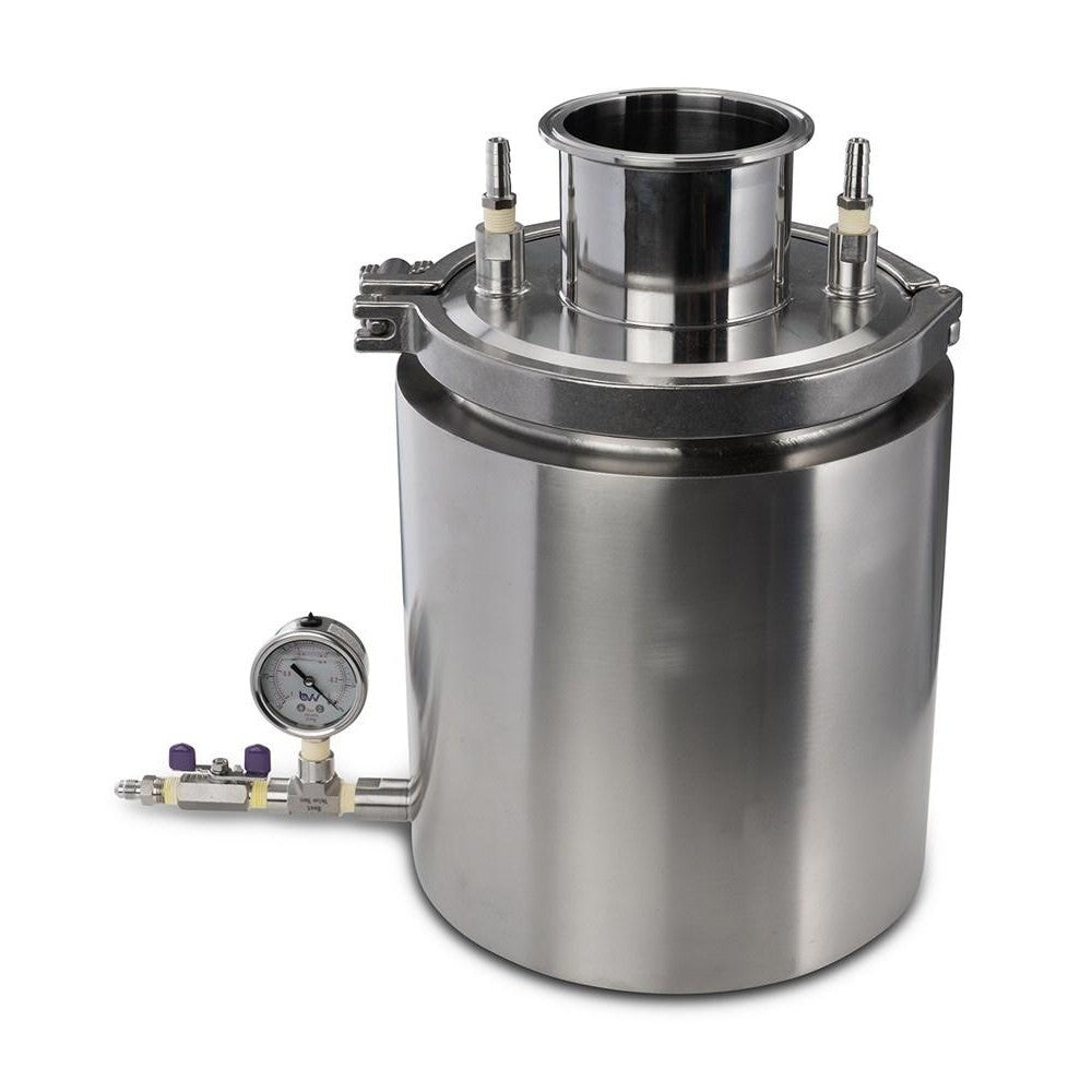 Cold Trap 4" Stainless Steel - Black Label Supply llc