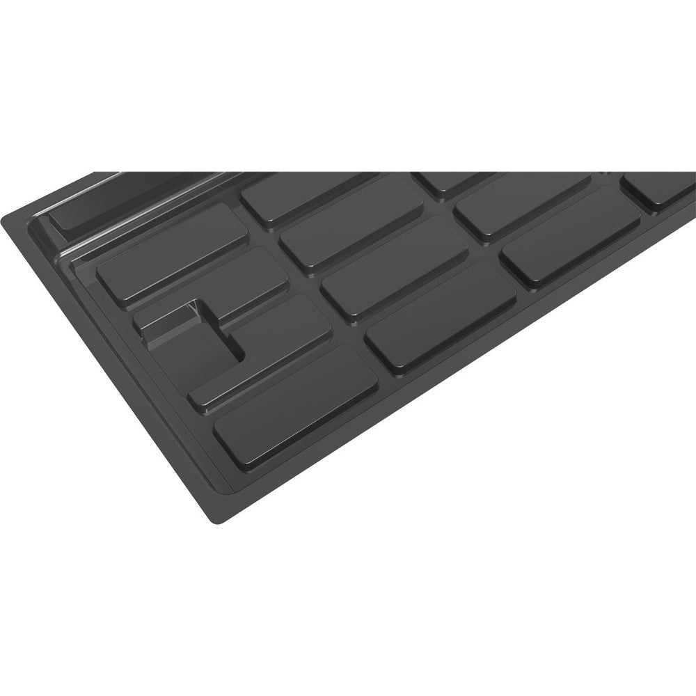 Active Aqua 2.0 Low Rise Tray, Black, 2'x4' (OD) - Black Label Supply llc