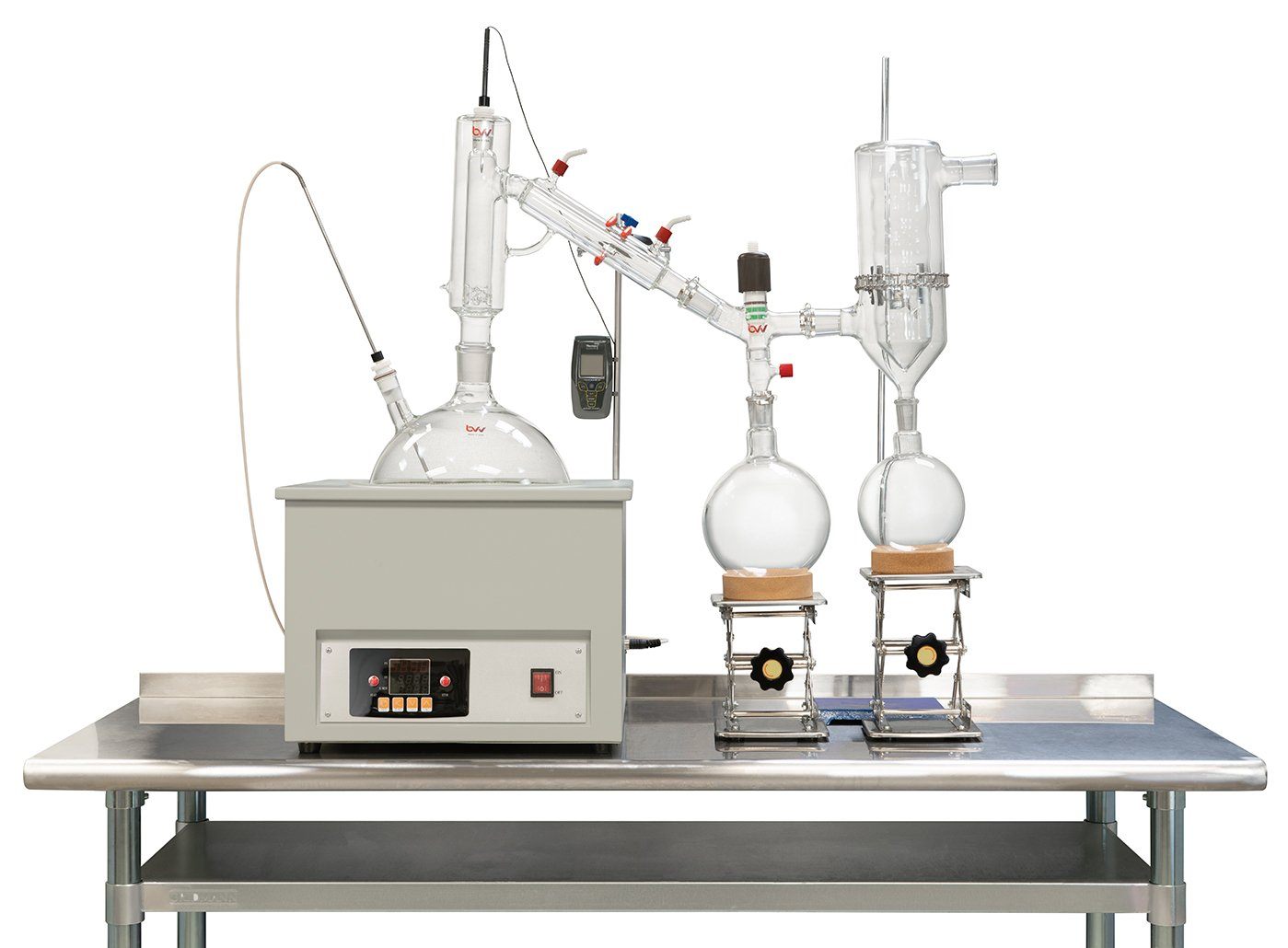 10L Premium Short Path Distillation Kit with P10 Distillation Head - Black Label Supply llc