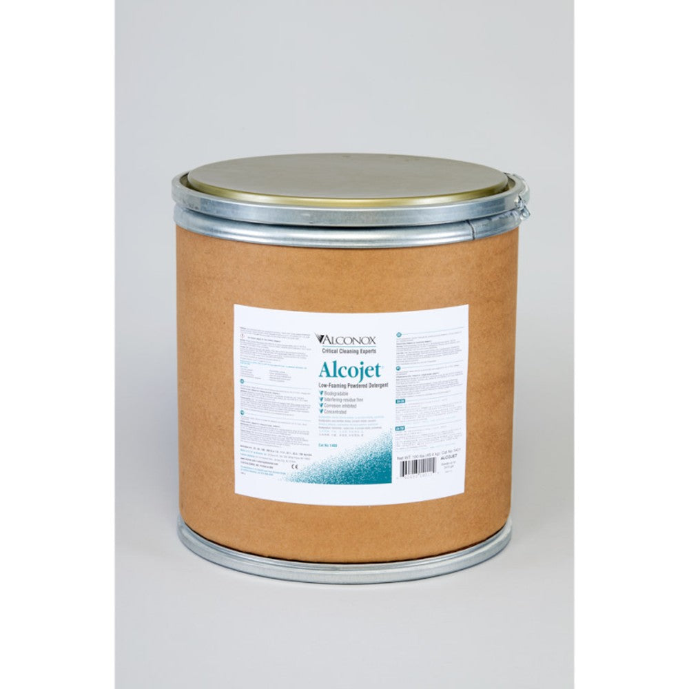 Alcojet® Low-foaming Powdered Detergent – Alcojet 100 Pound Drum (45 kg) – Cleaning Solvents
