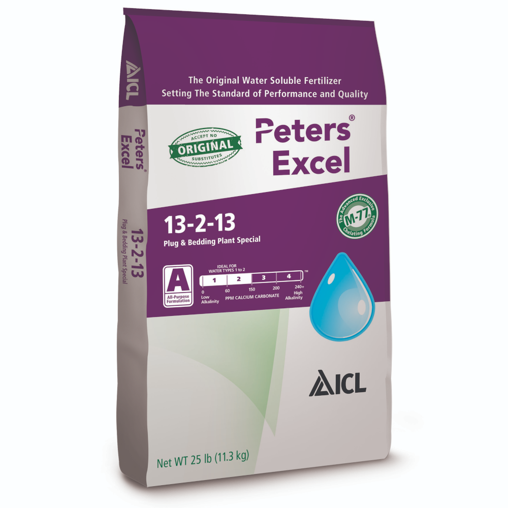 Peters® Excel 13-2-13 Plug & Bedding Plant Special Fertilizer - 25lb