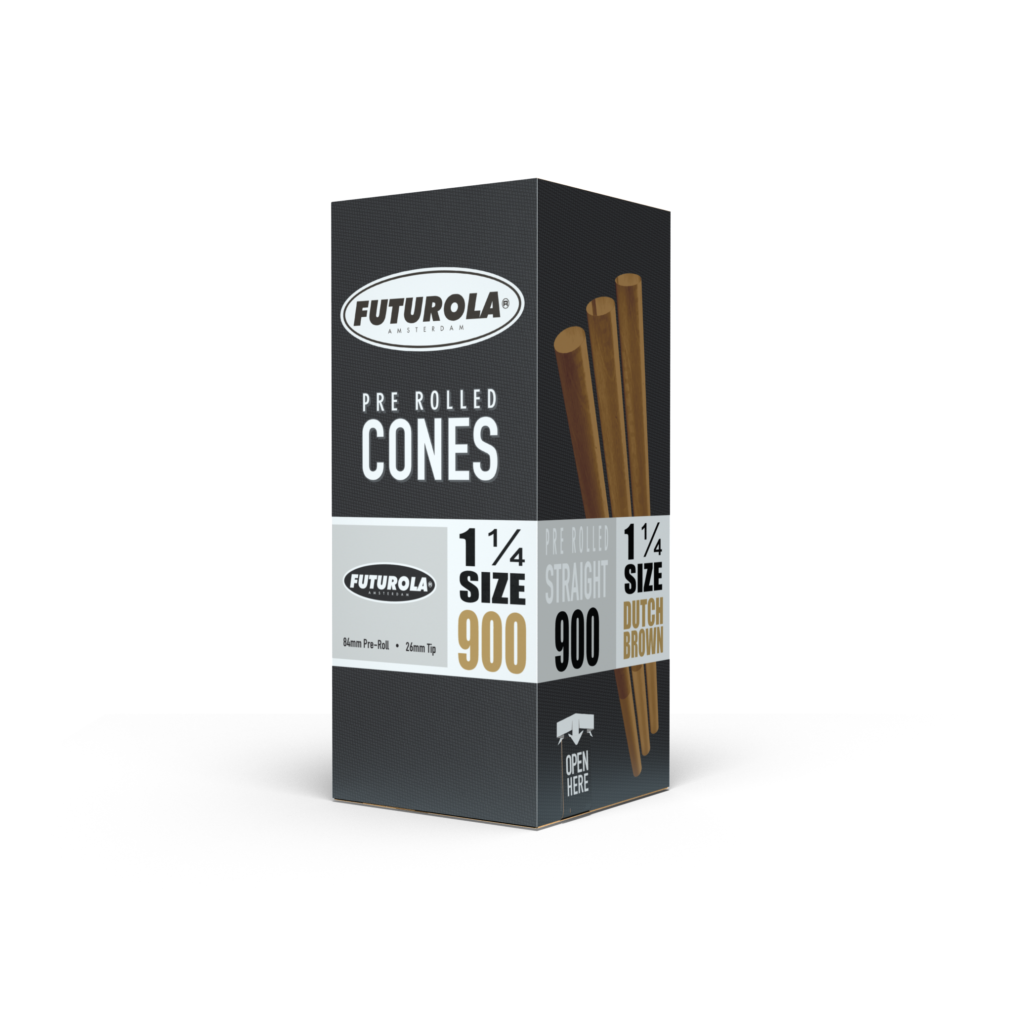 Futurola - 84/26 | SLENDER PAPER PRE-ROLL | 1 1/4 STRAIGHT