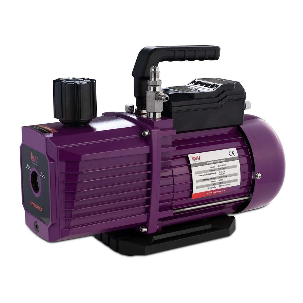 BVV™ V9D 9CFM Two Stage Vacuum Pump - Black Label Supply llc