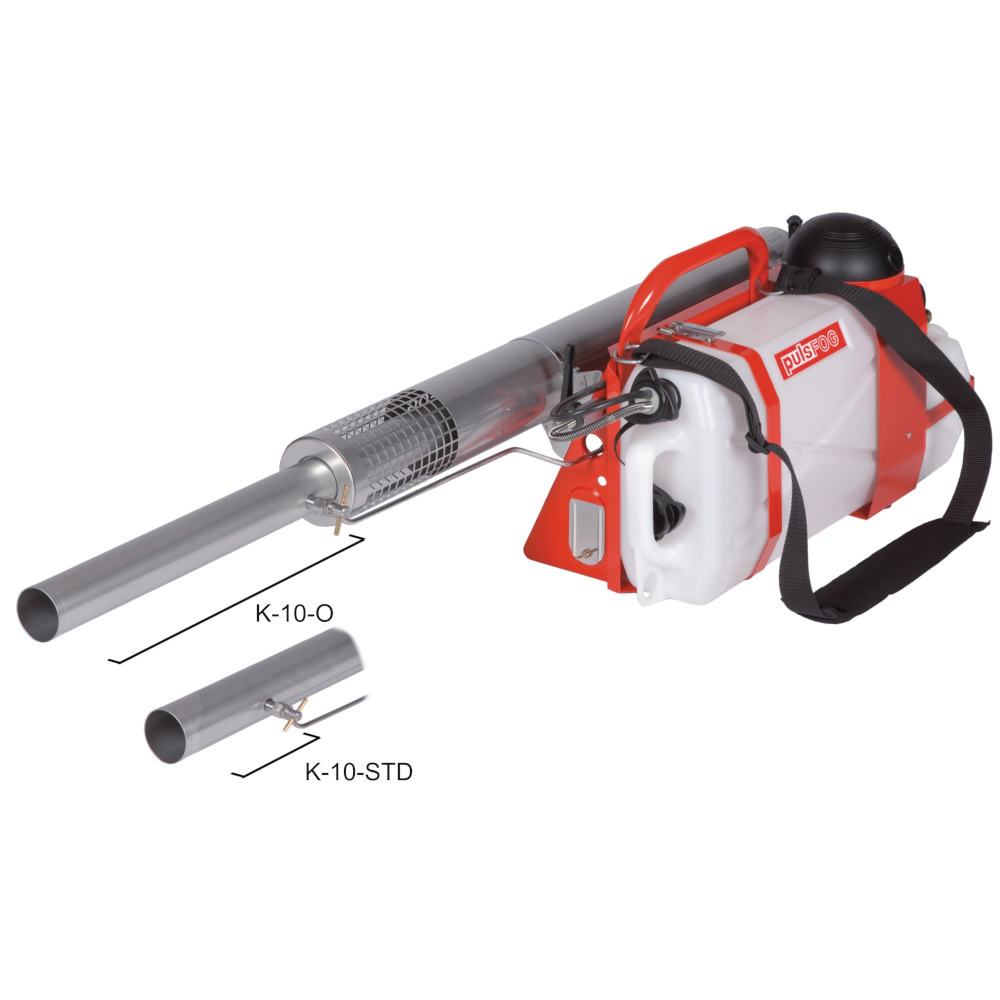 Dramm K-10 Portable PulsFOG - 25hp - 2.6gal Chemical Tank - 0.5gal Fuel Tank - 10L/45min - Sprayers and Wands