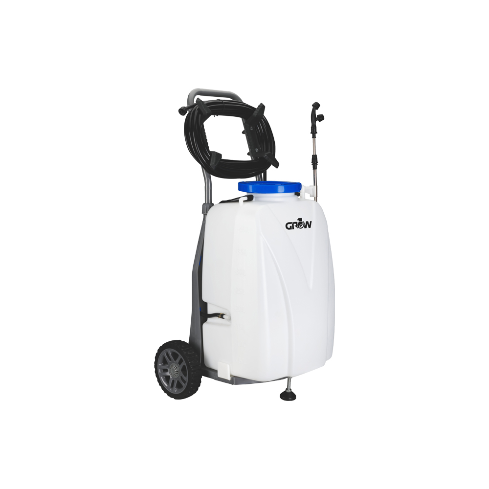 GROW1 CropMate 10.5 Gallon Battery Powered Sprayer w/ Wheels