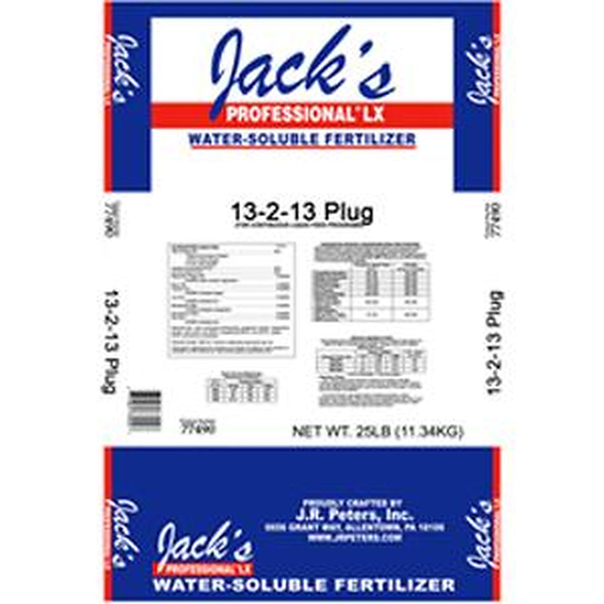 Jack's Professional 13-2-13 Plug Lx