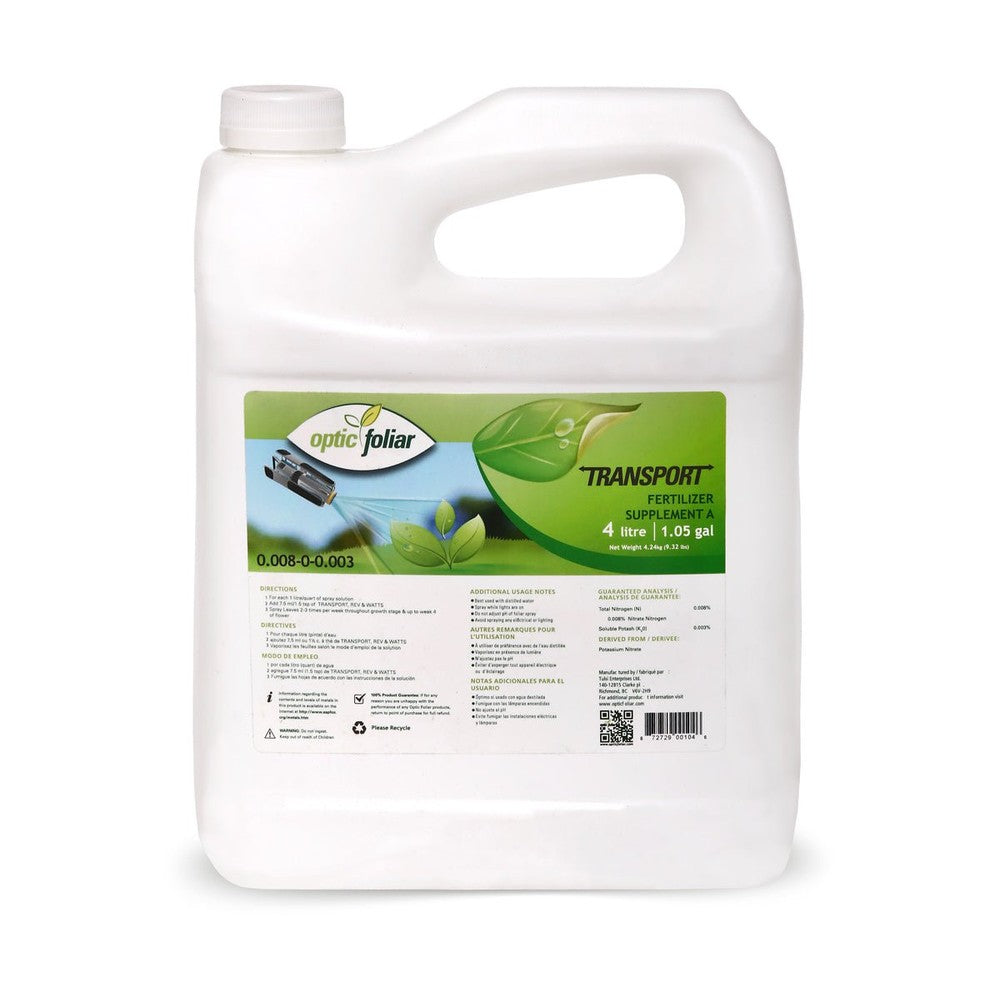 Optic Foliar TRANSPORT - Black Label Supply llc