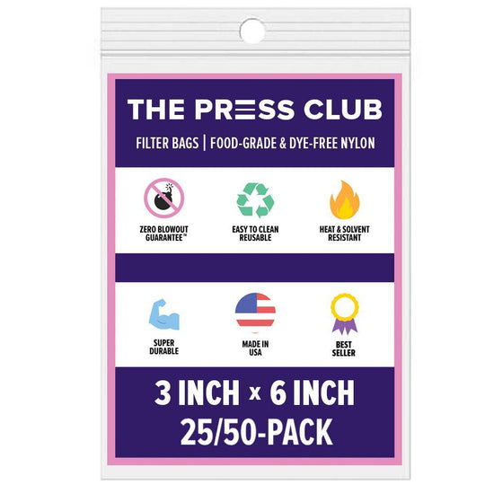 THE PRESS CLUB 3" x 6" ROSIN BAGS