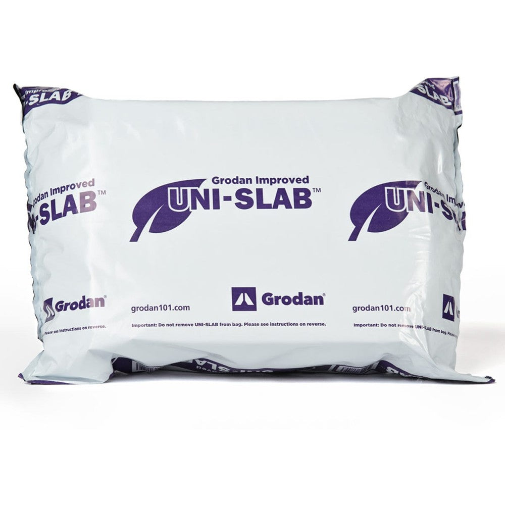 Grodan Improved Unislab - (9.5x8x4 w/ 1 - 4"x4" pre-cut hole) - 16/Carton – rockwool