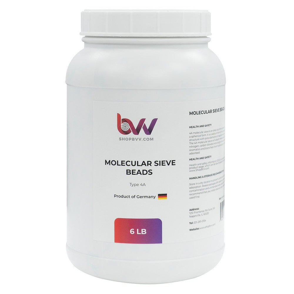 Molecular Sieve Beads Type 4A - Black Label Supply llc