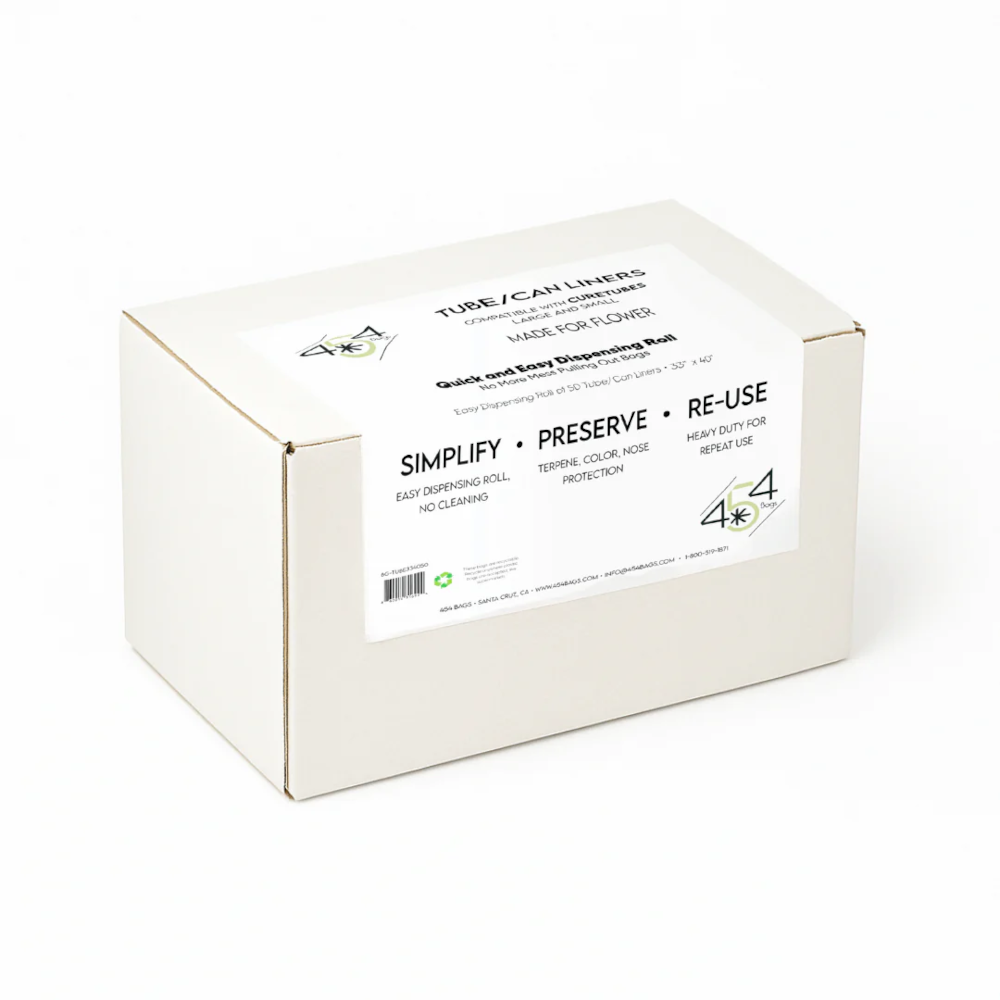 454 Bags Curetube Compatible Curing Liners - 33 in x 40 in Roll of 50 (Large and Small) - Storage Bags