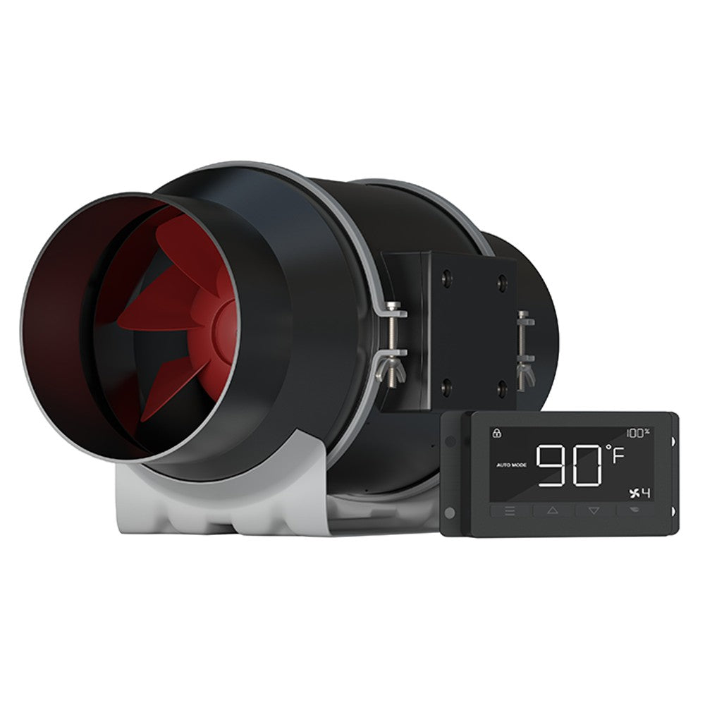 Covert Smart Inline Fan With Temperature and Humidity Controller – Covert 6 Inch Smart Inline Fan With Temperature and Humidity Controller 350 CFM – Inline Fans