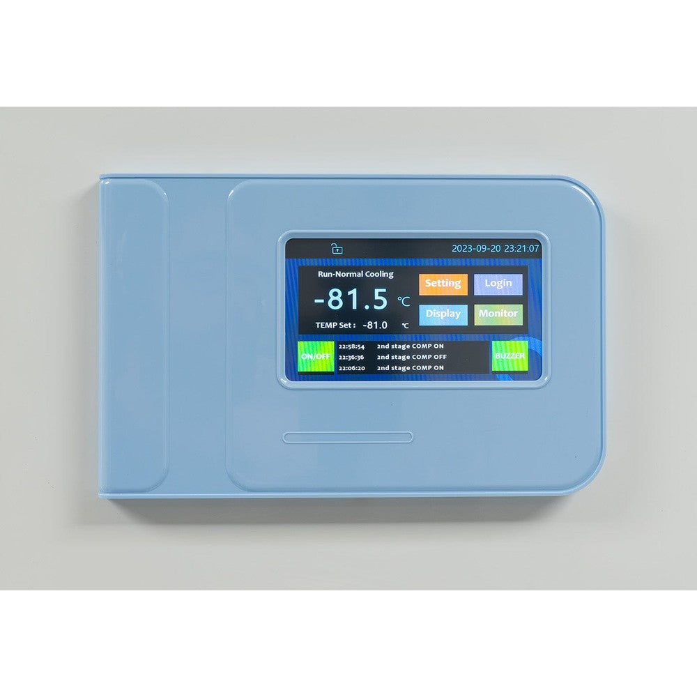 Neocision ULTRA - Low Upright Style Freezer with Touch Screen LCD ( - 86°C) 27 Cubic Feet - ETL Rated - Black Label Supply llc