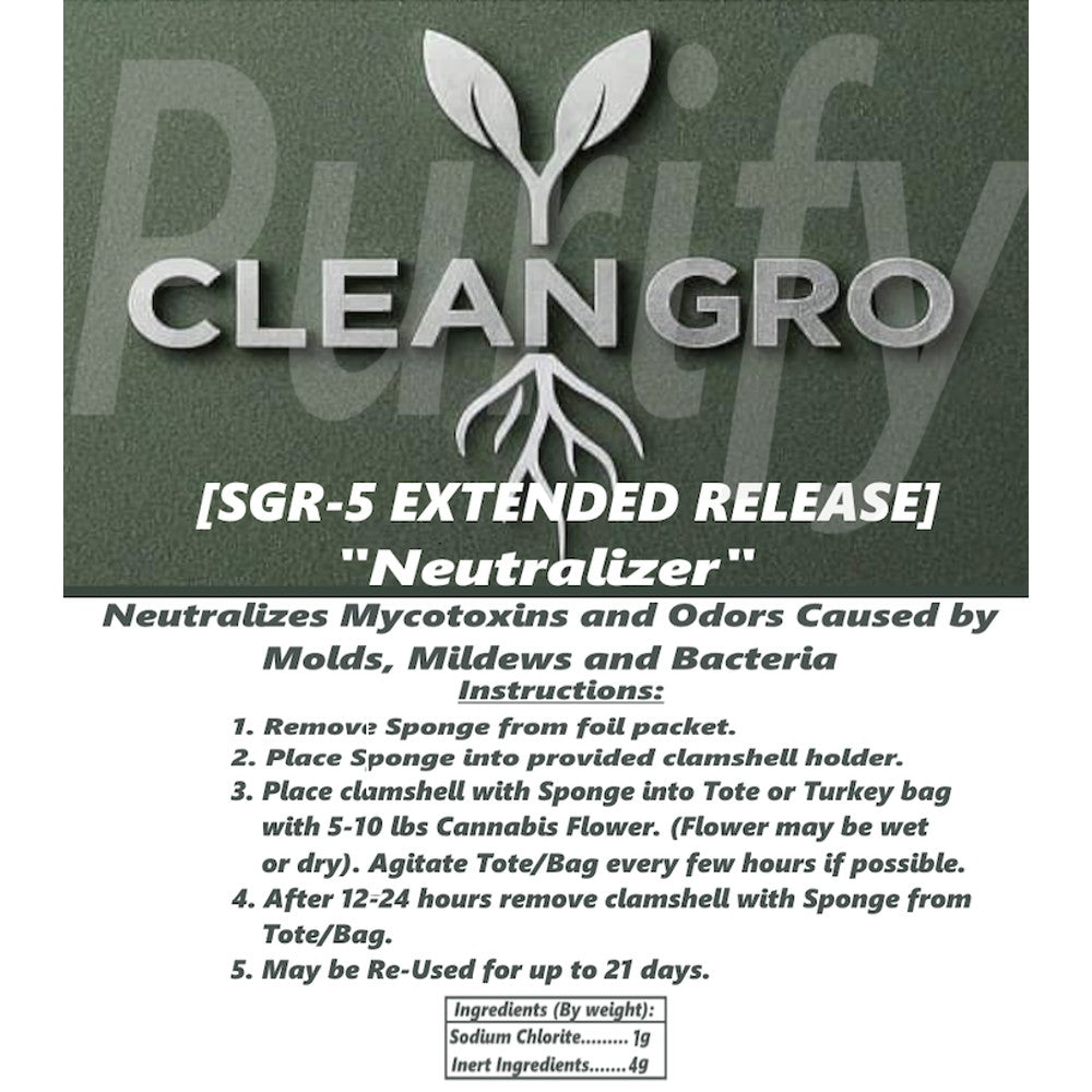 CleanGro Neutralizer – Disinfection and Sanitation