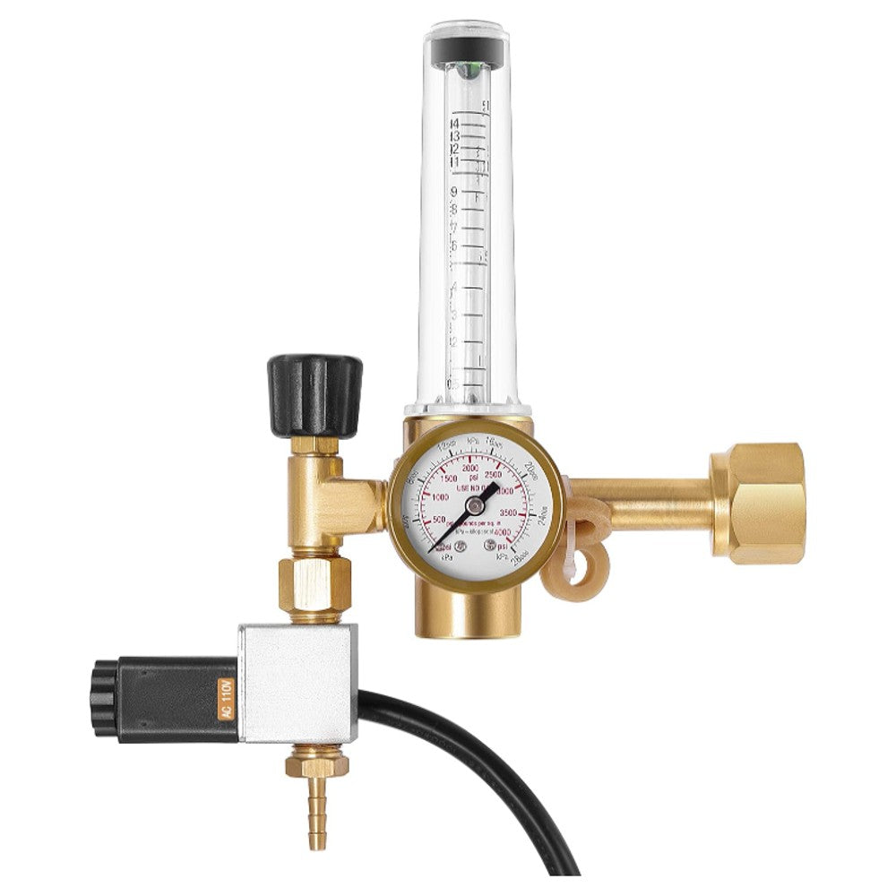 CO2 Regulator Emitter System with Solenoid Valve & Flowmeter – CO2 Equipment