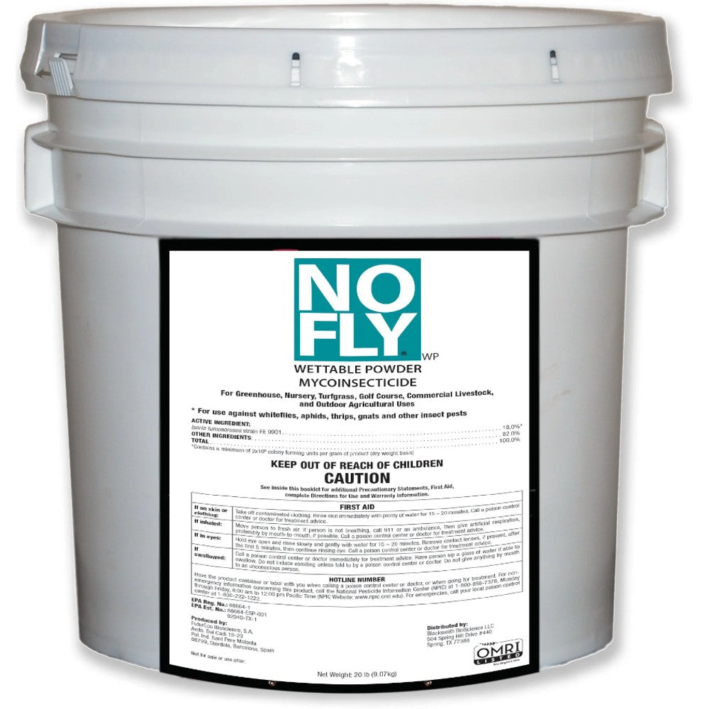 NoFly WP BioInsecticide – 20 lb pail – Pesticide