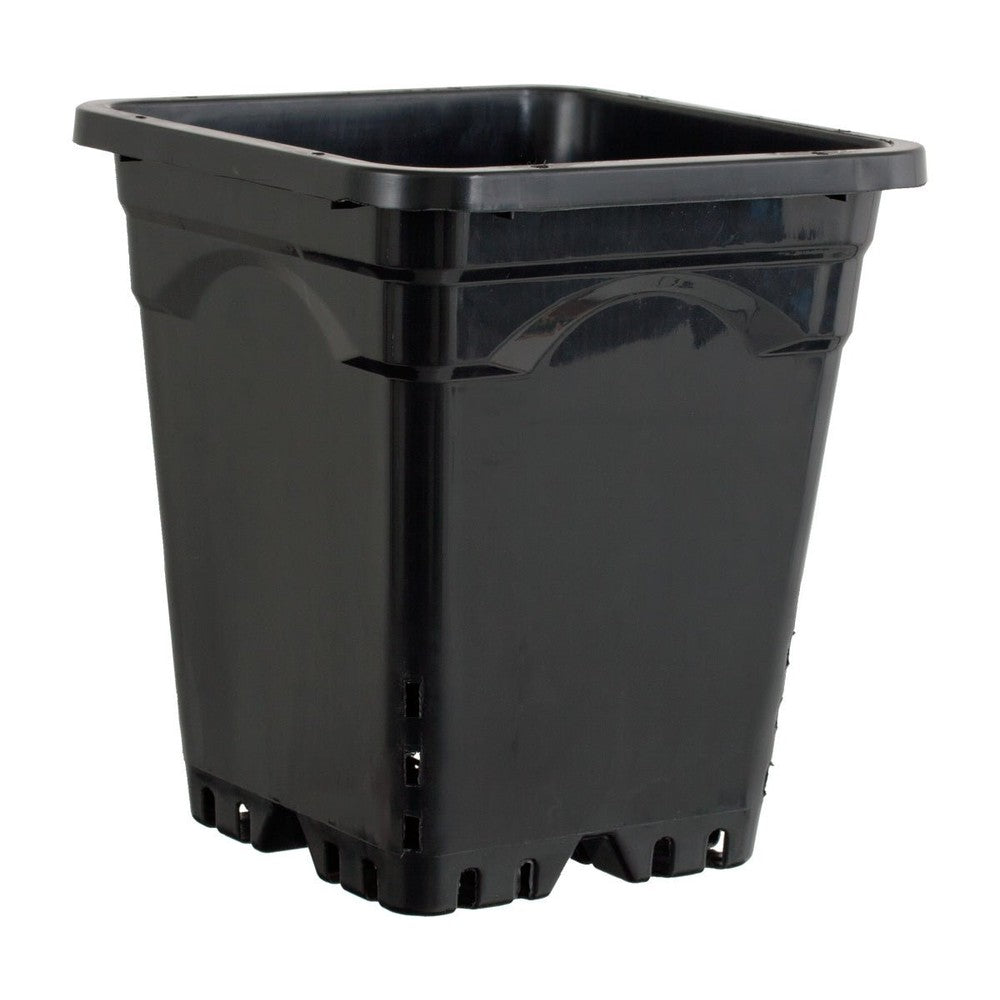 Square Black Pot - Black Label Supply llc