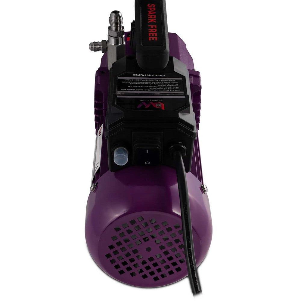 BVV™ SF6D 6CFM Two Stage Spark Free Vacuum Pump - Black Label Supply llc