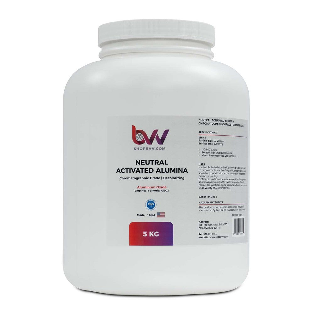 Neutral Activated Alumina Chromatographic Grade (50 - 200um) *Compare to Alumicel™N - Black Label Supply llc
