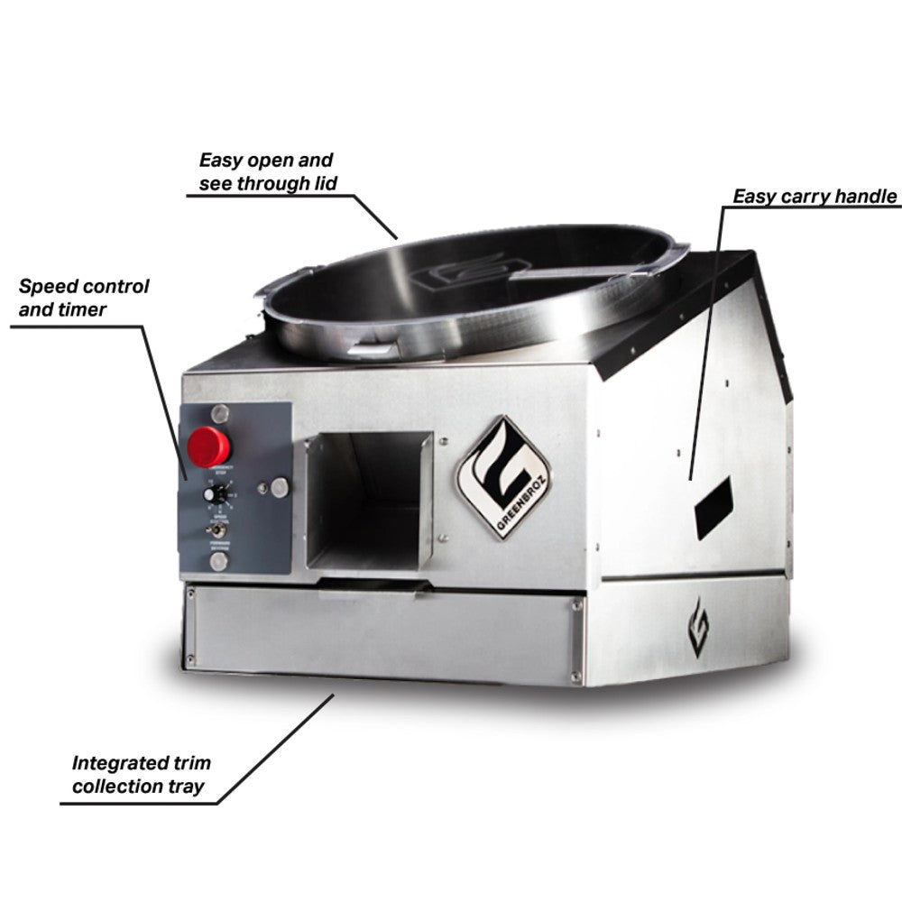 GreenBroz M Lite Dry Trimmer – Trimming Machine