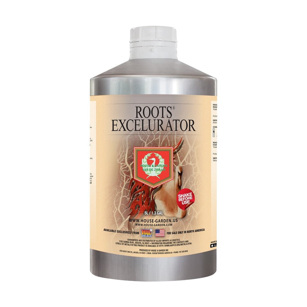 House & Garden Roots Excelurator Silver - Black Label Supply llc