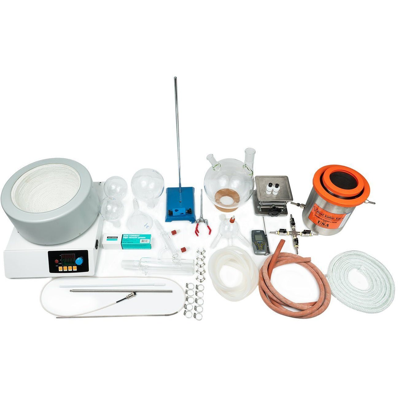 5L Short Path Distillation Kit with P5 Distillation Head - Black Label Supply llc