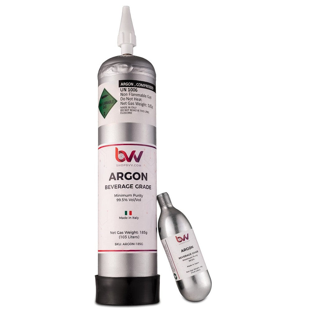 Argon Gas 99.5% - Pure gas for preserving terpenes in flowers and concentrates - Black Label Supply llc
