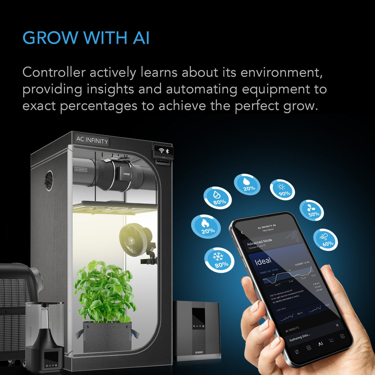 AC Infinity Controller AI+ Environment Controller, UIS 8-Port - detail 3