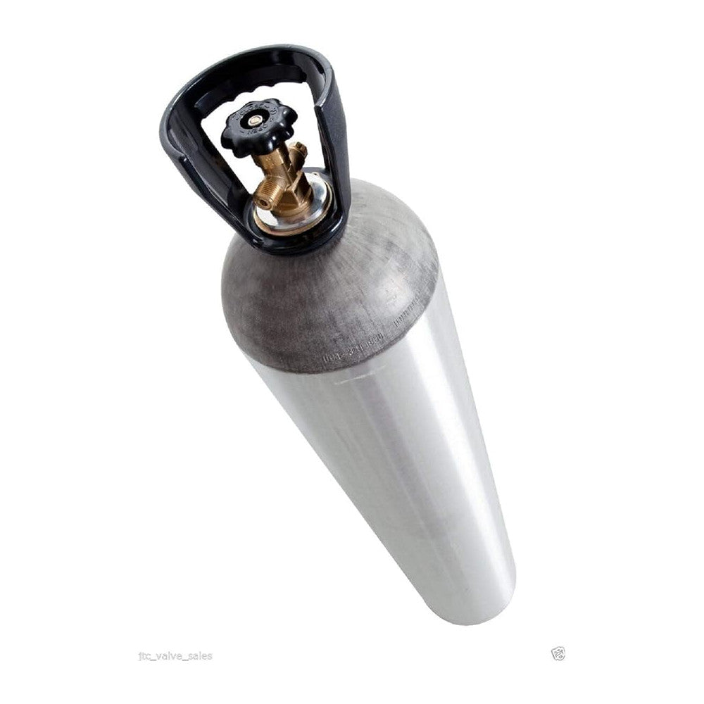 20 lb Aluminum CO₂ Tank – DOT Approved | CGA-320 Valve