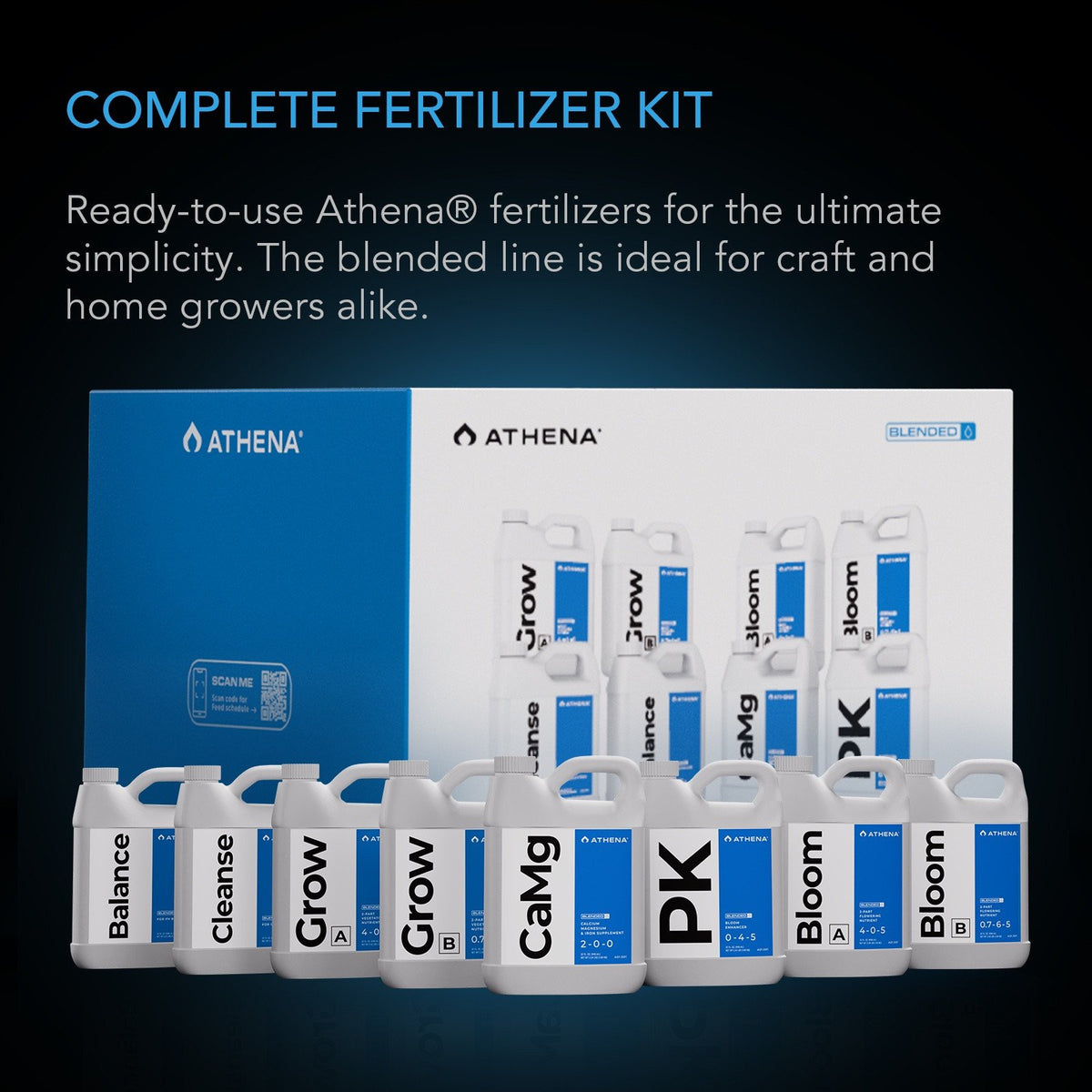 AC Infinity AI Cultivator 2-Plant Grow Tent Kit PRO 2x4 with Athena Blended Starter Kit - detail 6