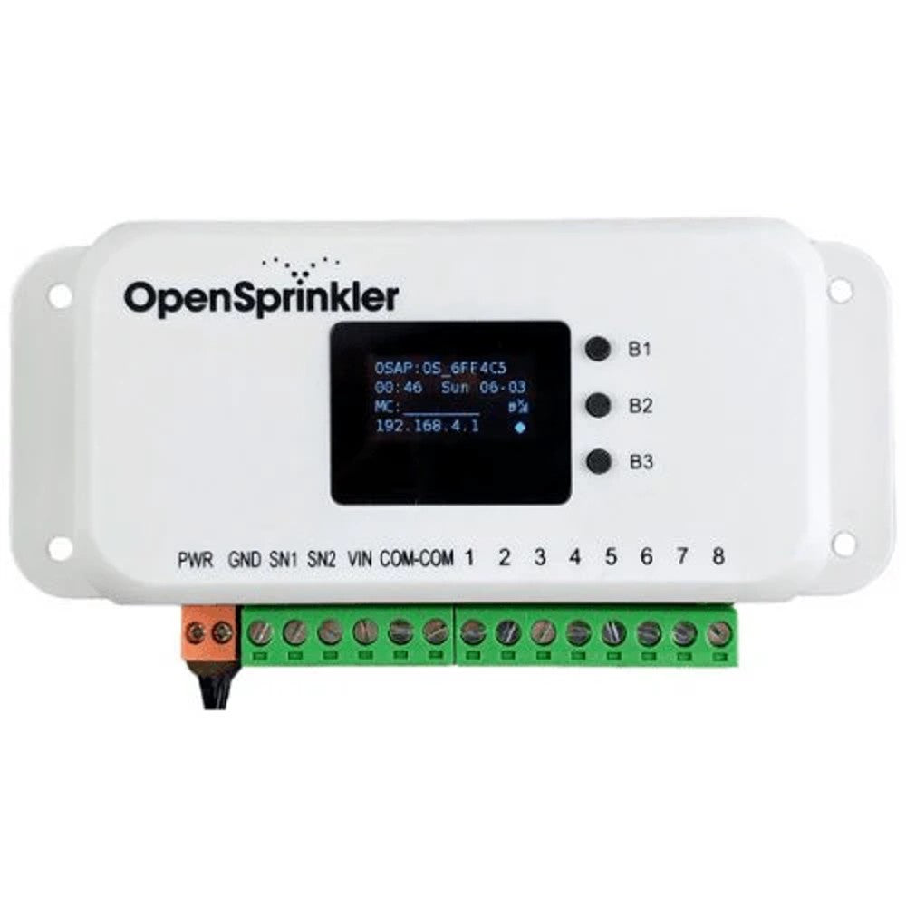 OpenSprinkler Irrigation Controller (3.0/AC) – Main Controller