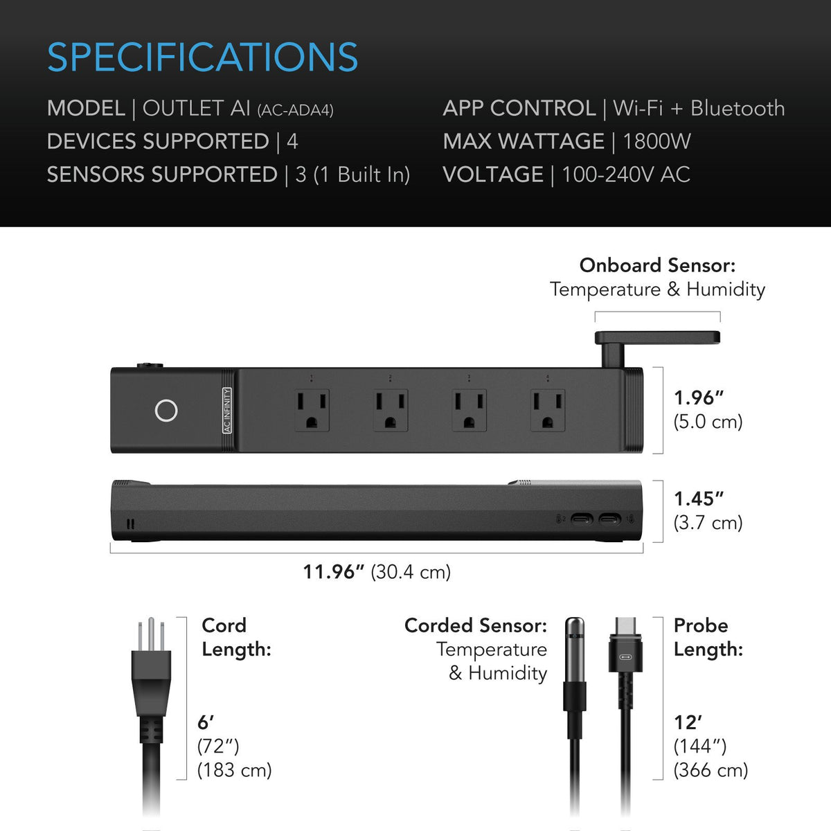 AC Infinity OUTLET AI Environment Controller - detail 8