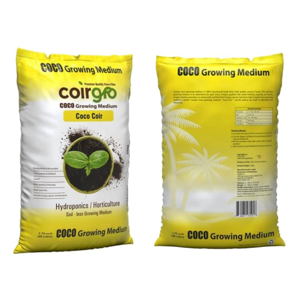 Coirgro Premium 100% Coco Loose bags – 50L - Black Label Supply llc