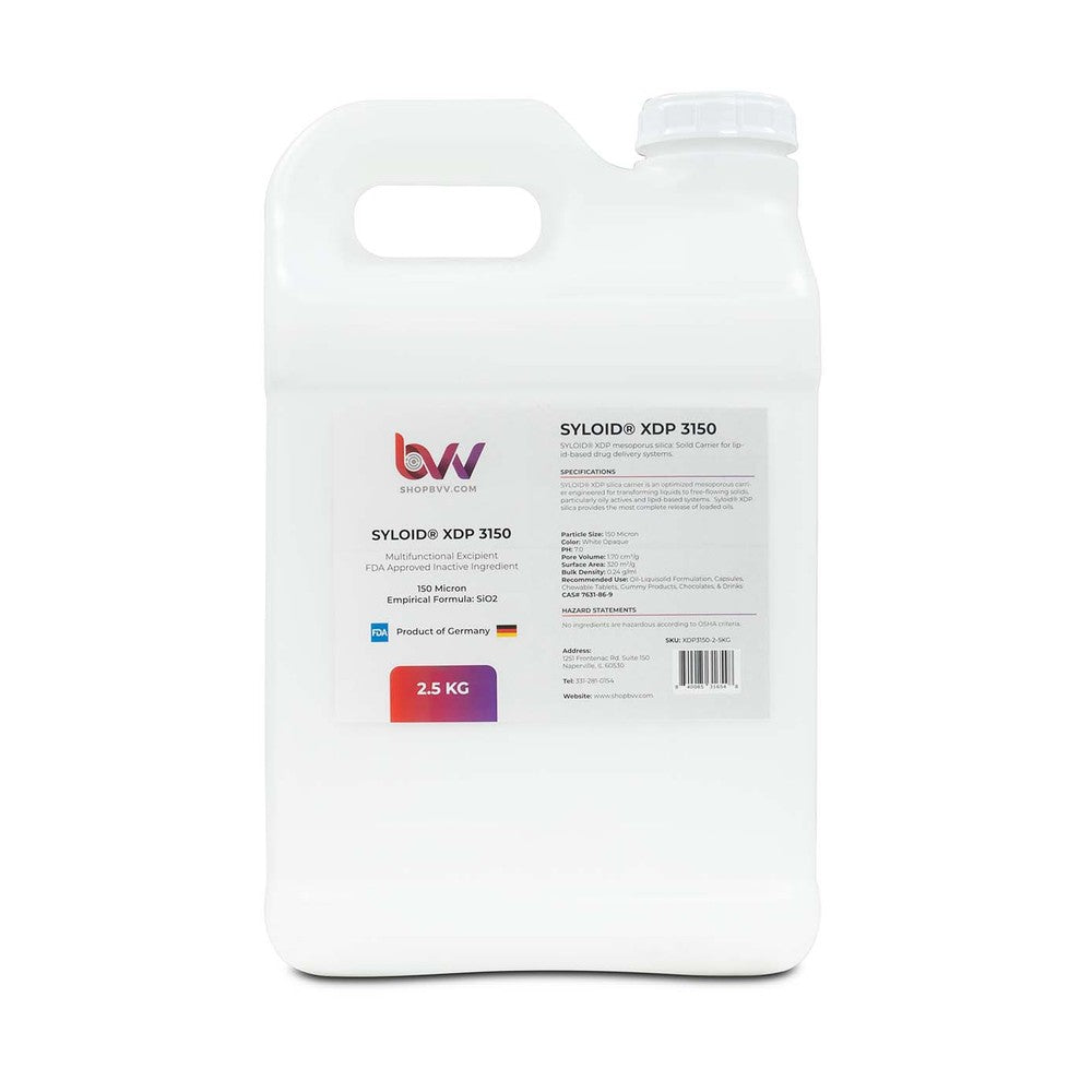 Syloid® XDP 3150 Silica : Turn Distillate to Powder (FDA Approved Ingredient) - Black Label Supply llc