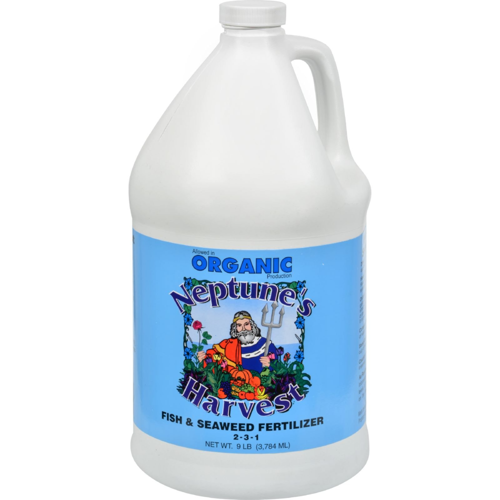 Neptune's Harvest Fish & Seaweed Fertilizer 2-3-1 - 142oz - Concentrate - Liquid