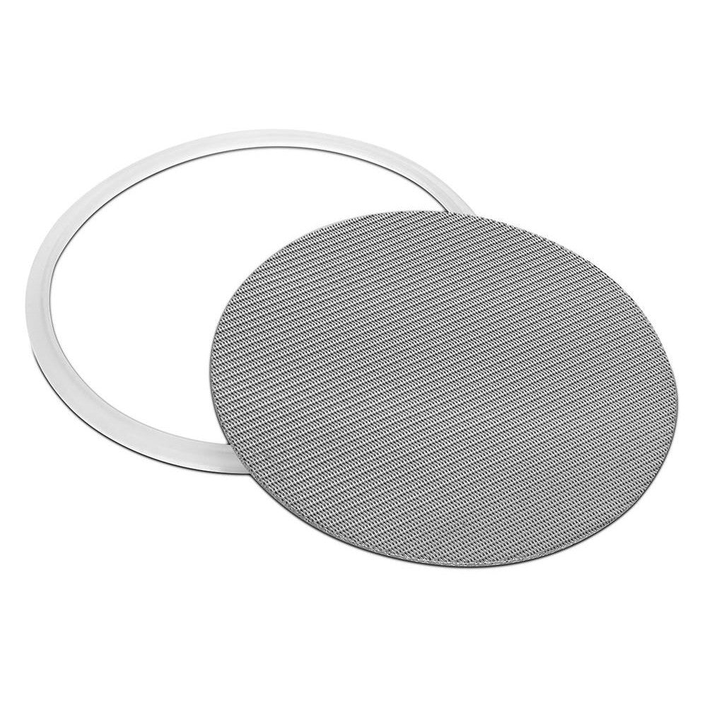 316L Stainless Dutch Weave Sintered Filter Disk 1 micron and up - Silicone - Black Label Supply llc