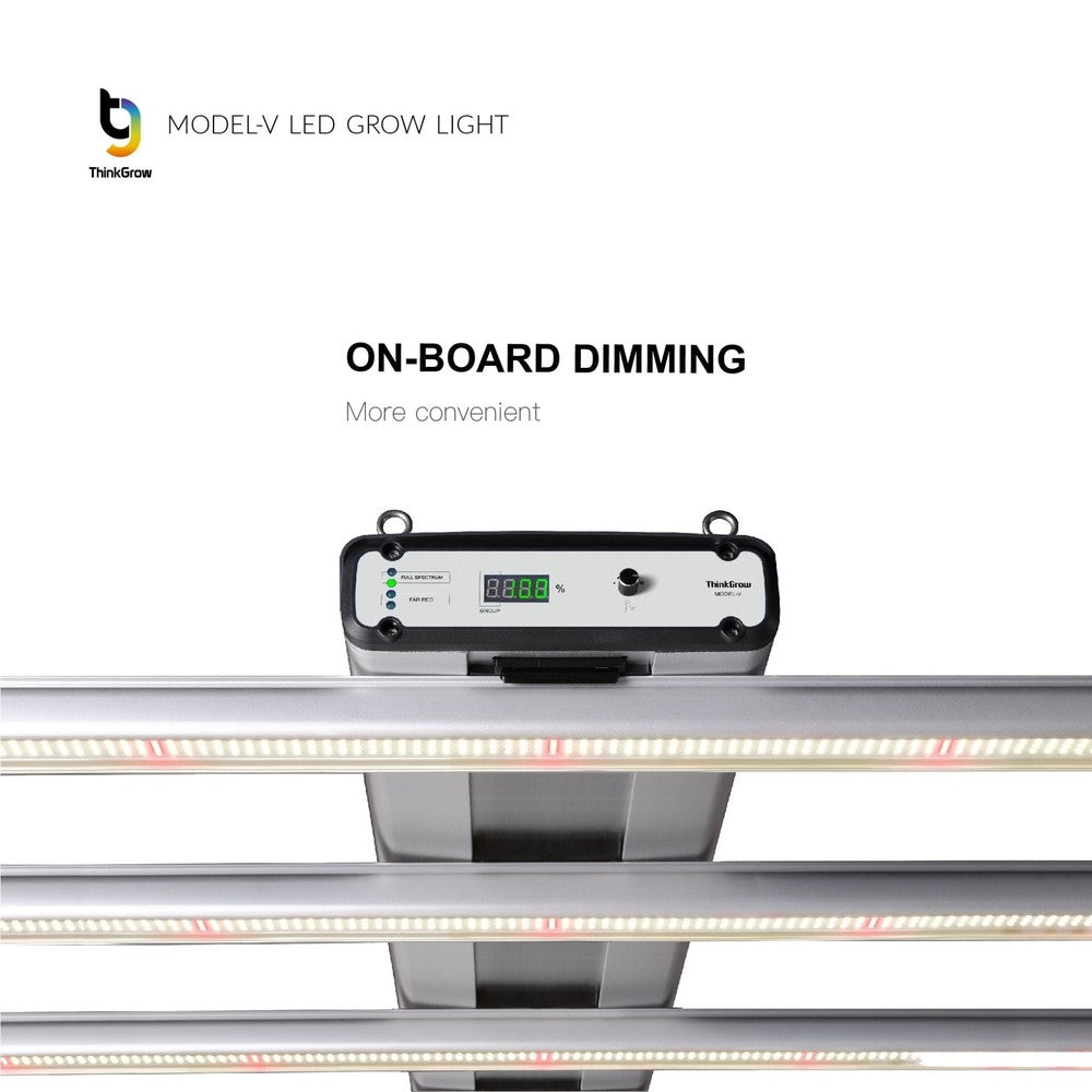 ThinkGrow Model - V LED Grow Light - Black Label Supply llc