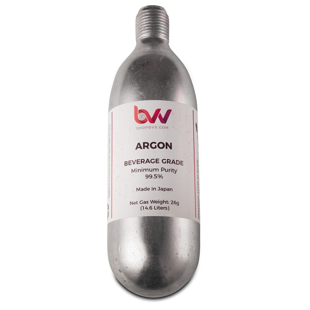 Argon Gas 99.5% - Pure gas for preserving terpenes in flowers and concentrates - Black Label Supply llc