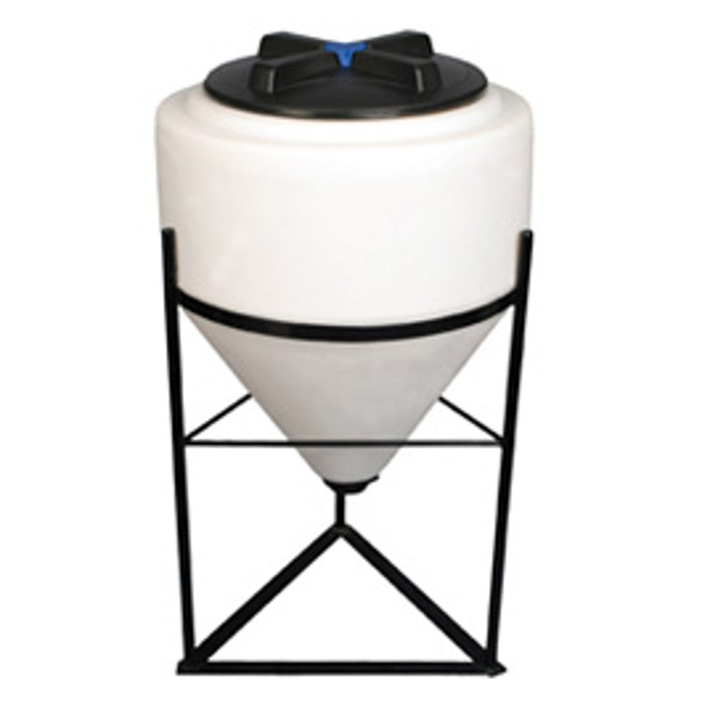 Norwesco 60 gal Inductor Closed Top Cone Bottom Tank & Stand – tanks