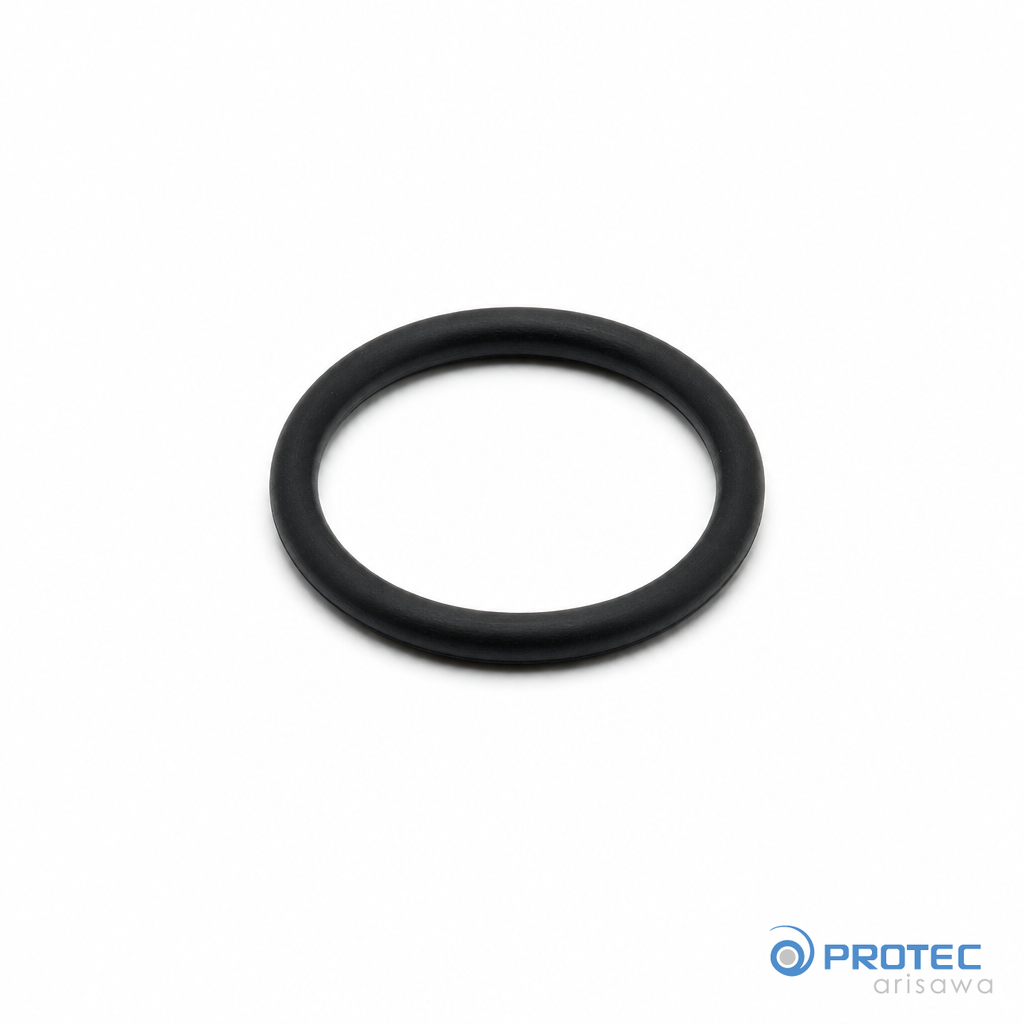 Protec Arisawa 6180326-N EPDM O-ring 2-326, 70 durometer, NSF-61 - angled view