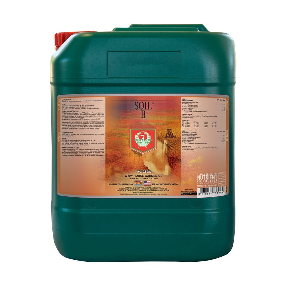 House & Garden Soil B - Black Label Supply llc