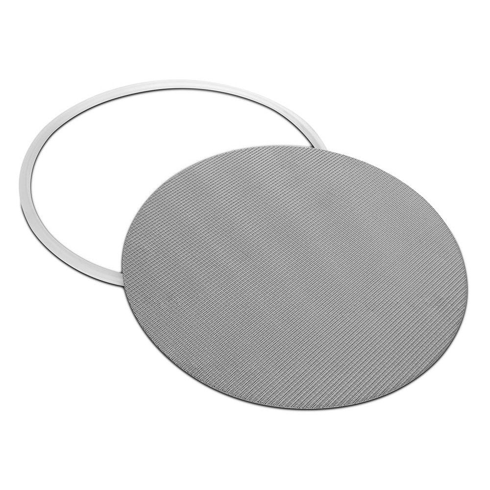 316L Stainless Dutch Weave Sintered Filter Disk 1 micron and up - Silicone - Black Label Supply llc